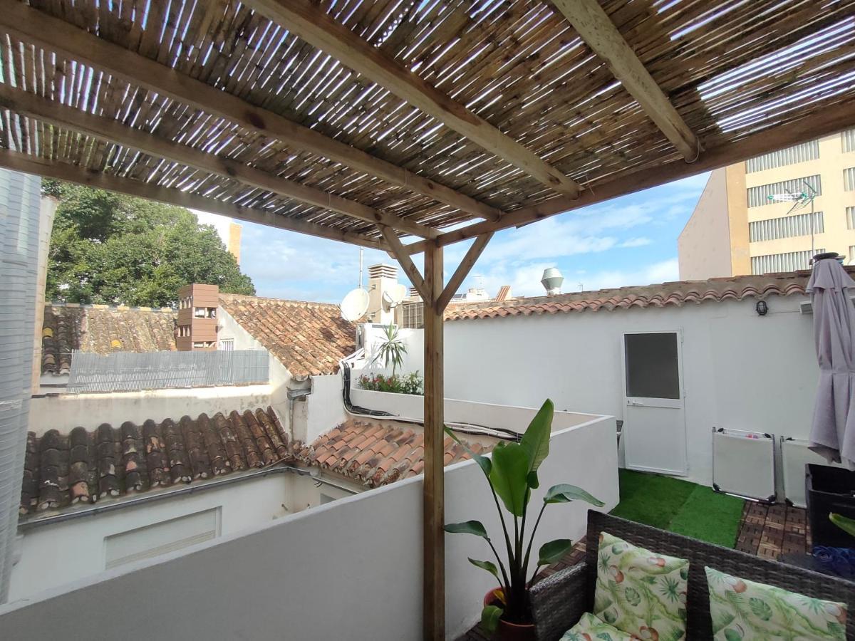 Historic Center Private Terrace Lejlighed Málaga Eksteriør billede
